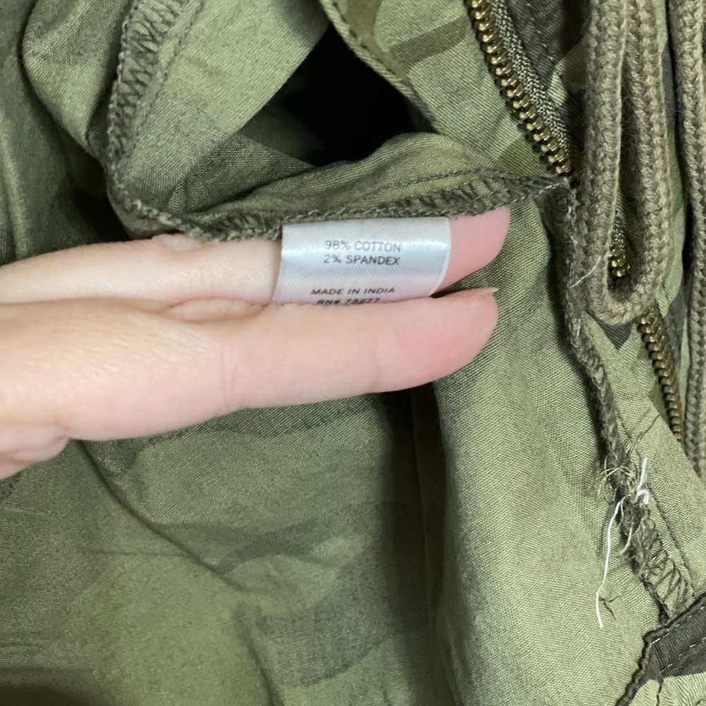 Juniors' SO Essential Utility Jacket with Drawcord size small NWT - Picture 6 of 9